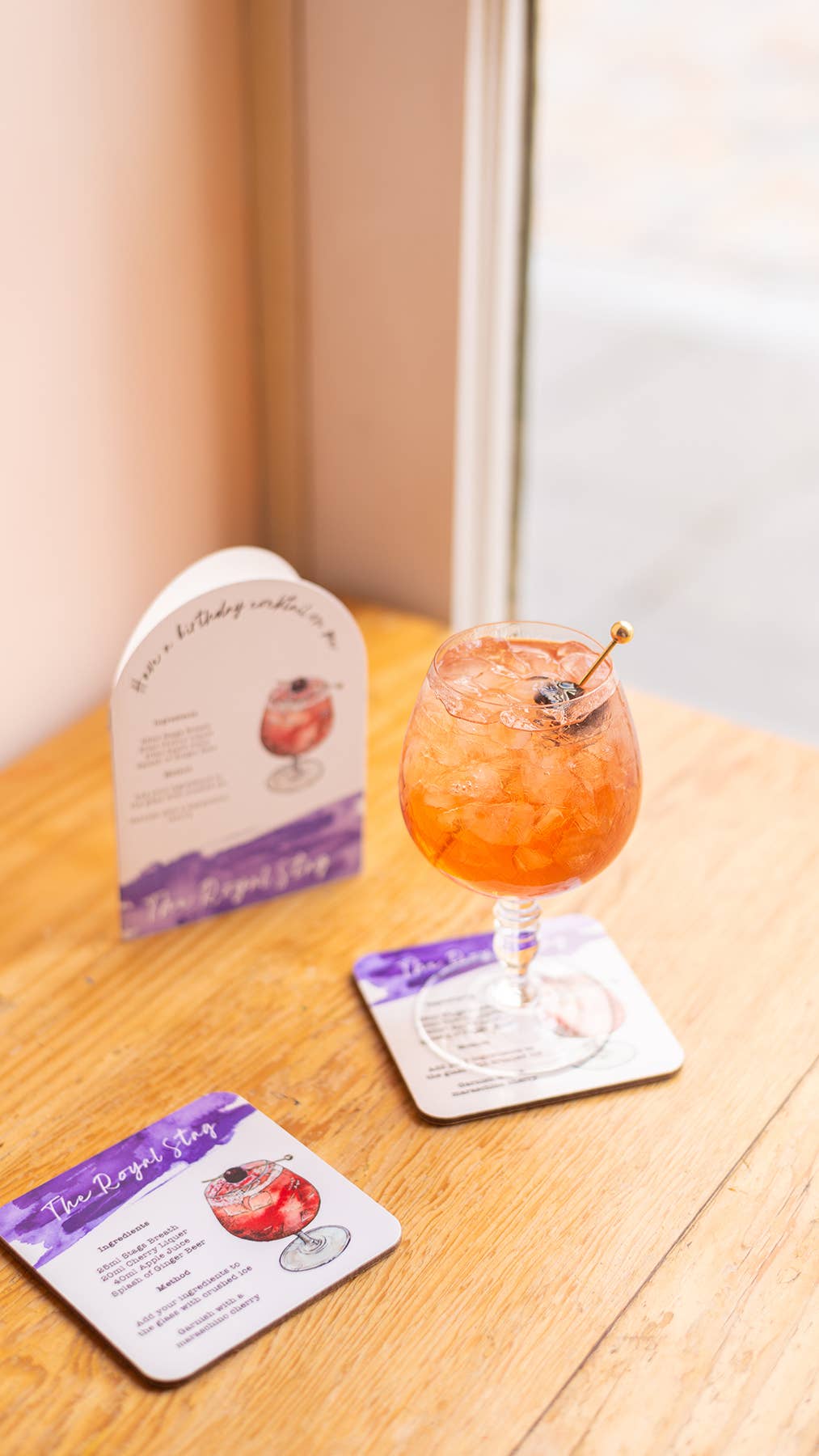 Sarah Leask Signature Cocktails Coaster Set (Mix & Match)