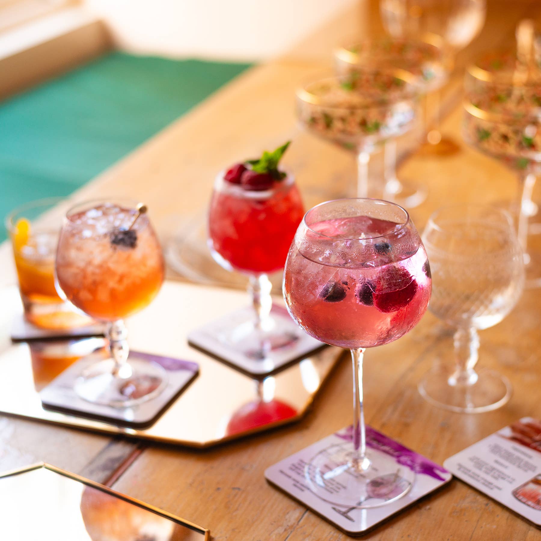 Sarah Leask Signature Cocktails Coaster Set (Mix & Match)