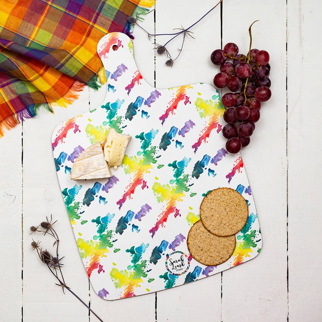 Sarah Leask Shetland Map Chopping Board