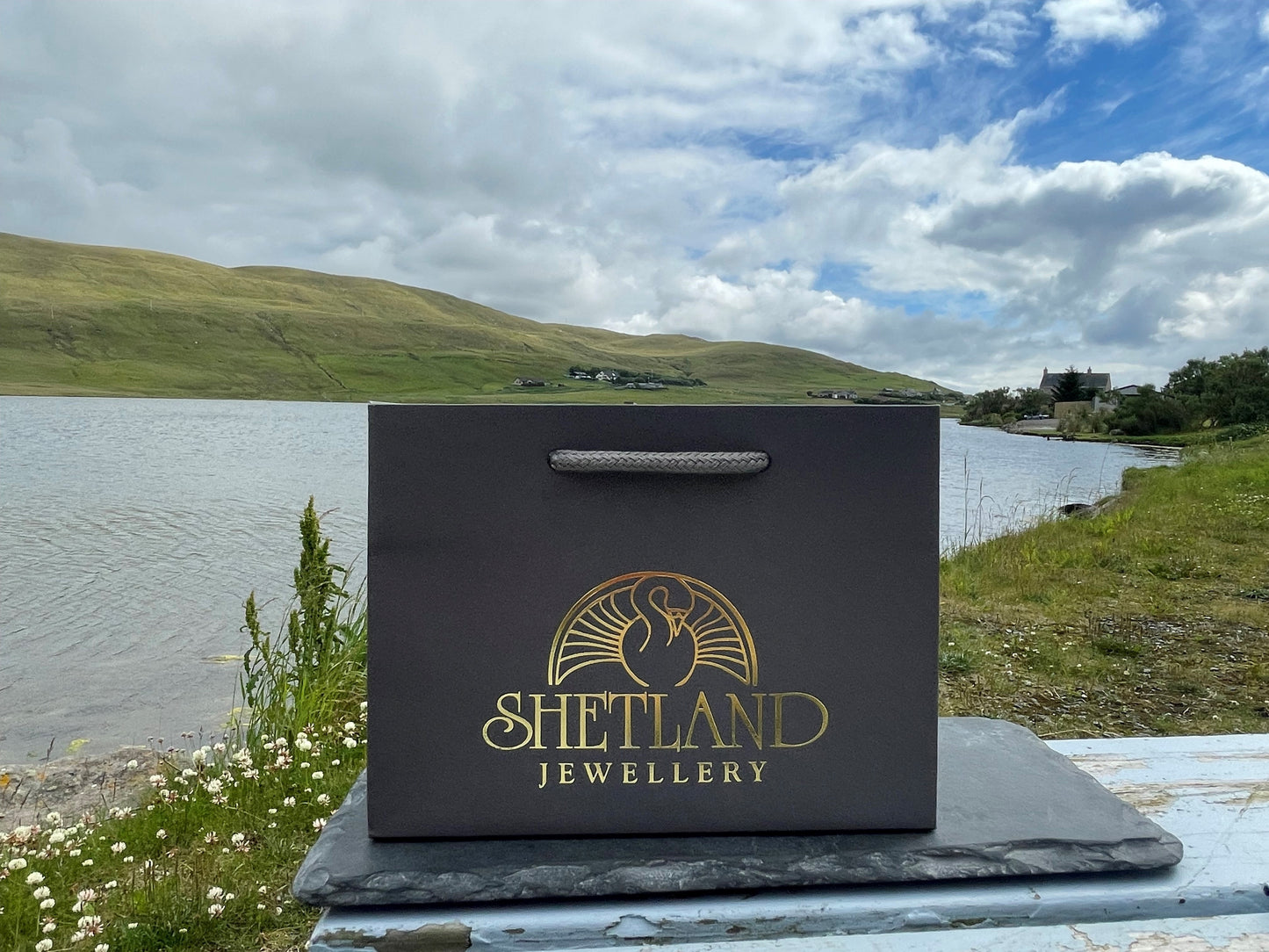 Shetland Jewellery branded gift bag