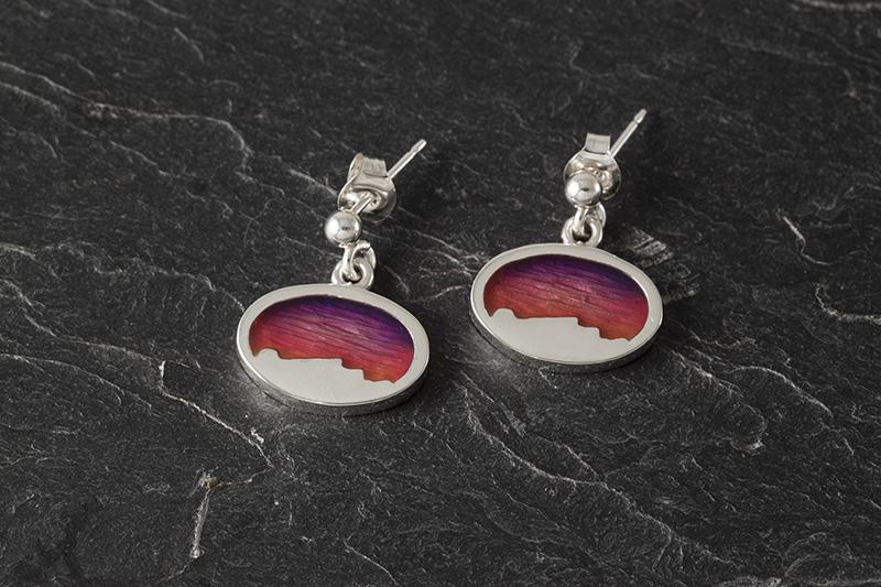 Foula oval earrings