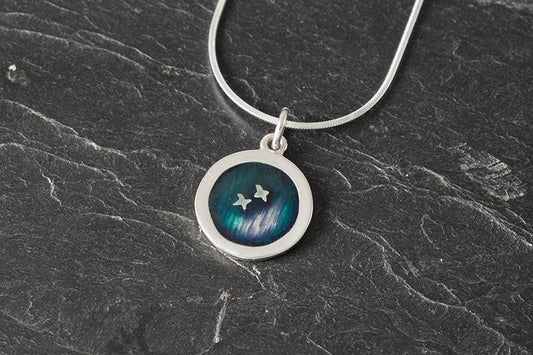 Mirrie Dancer Mini storm petrel Pendant