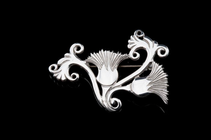 Scottish Thistle Brooch