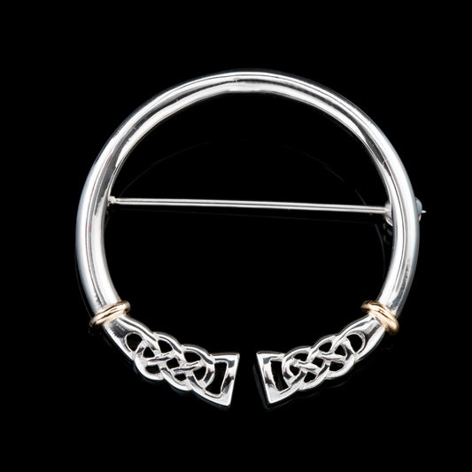 Circular Celtic Brooch
