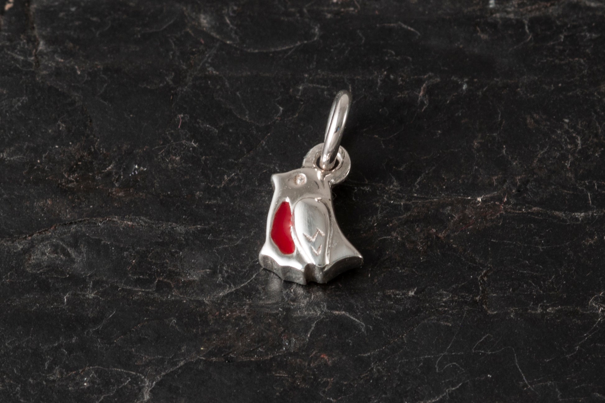 Robin charm with Jump ring