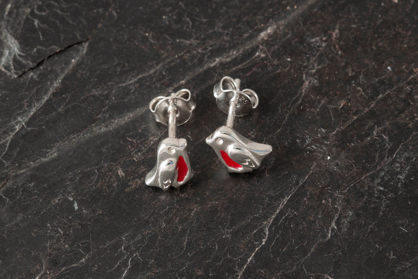 Robin stud Earrings