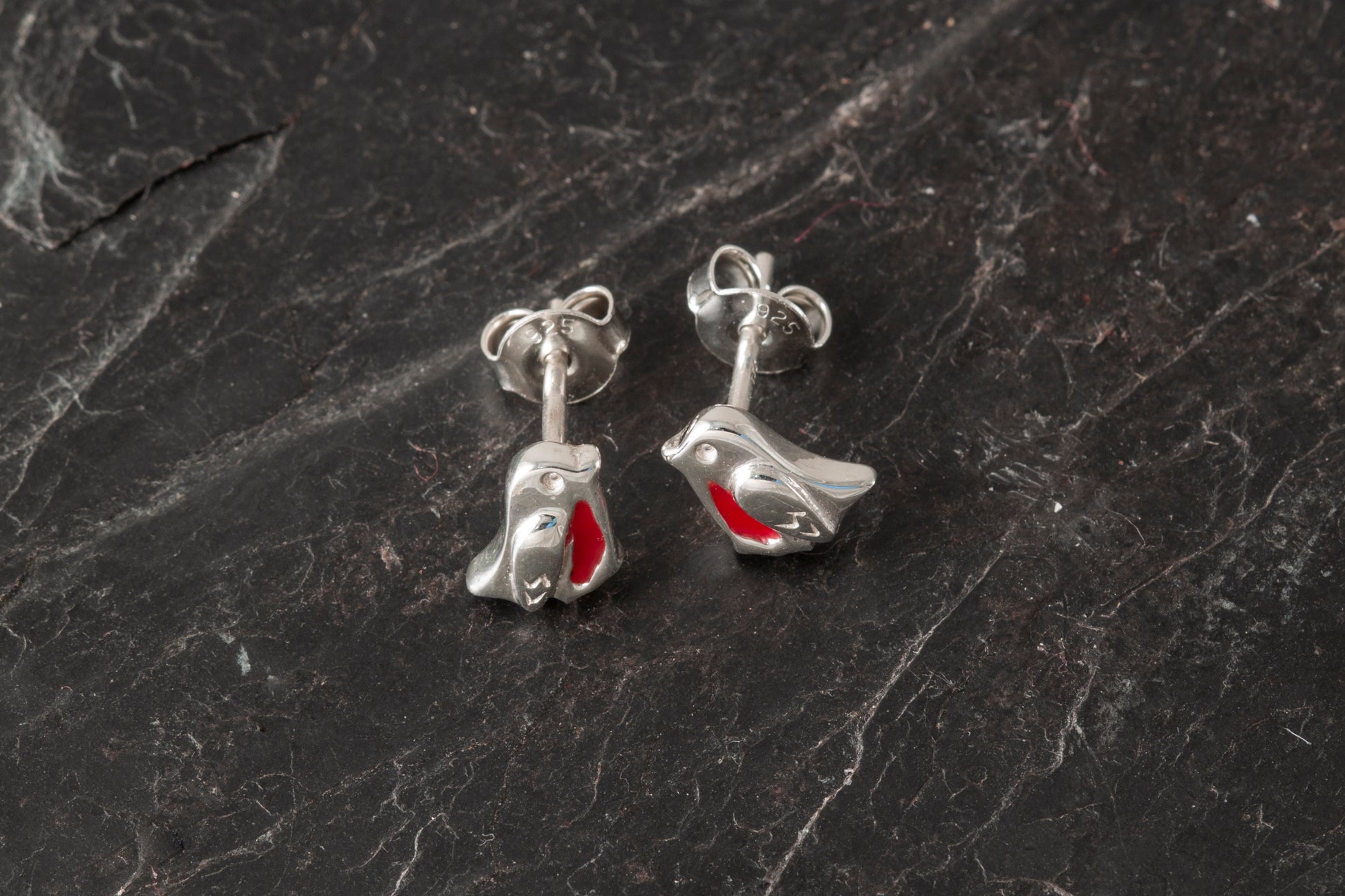 Robin stud Earrings