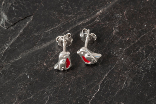 Robin stud Earrings