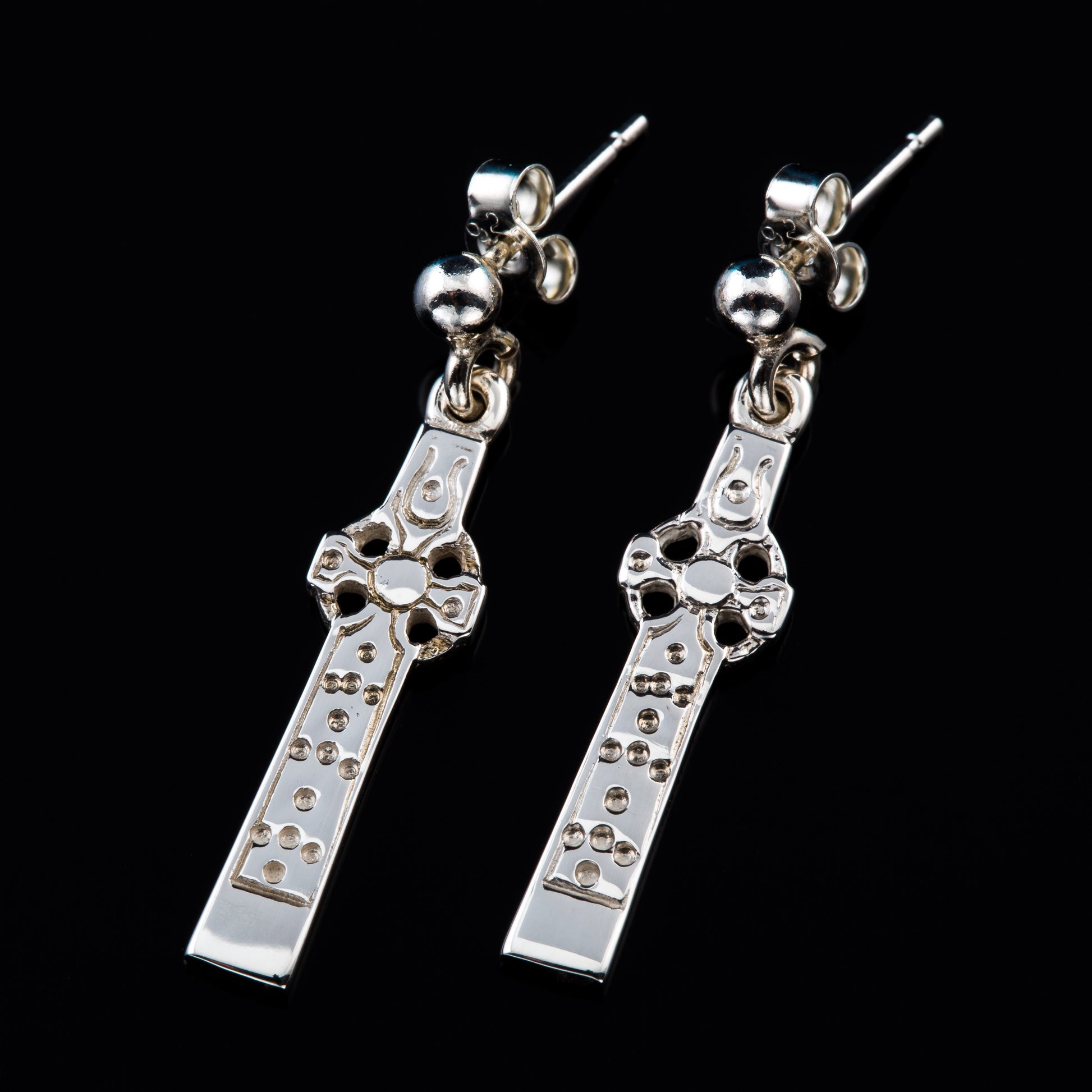 Celtic Cross Earrings