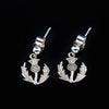 Scottish Thistle Earrings