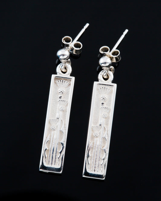 Scottish Thistle Earrings