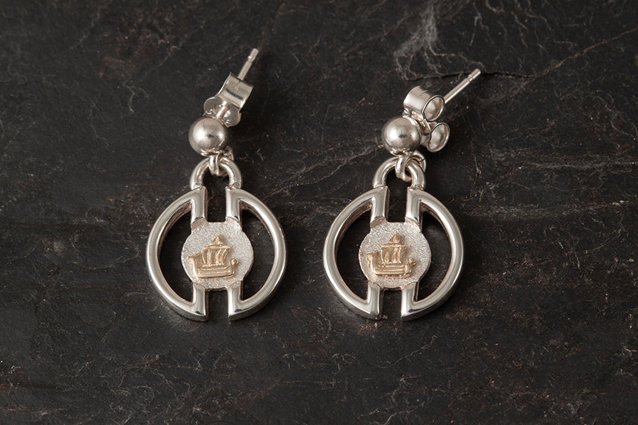 Voar Round Earrings