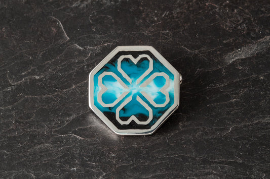 Fara Heart Brooch