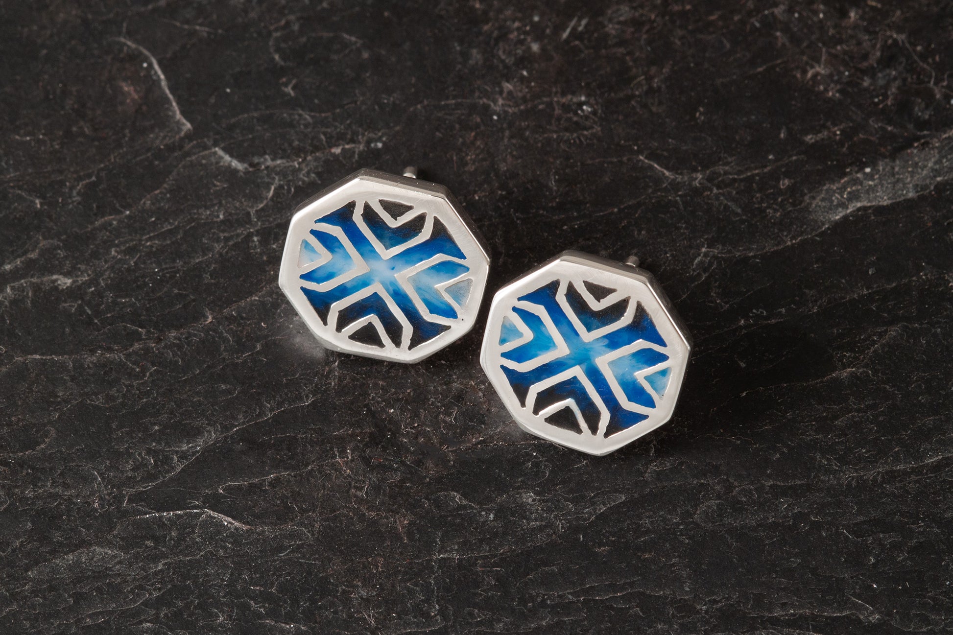 Fara Heart Stud Earrings