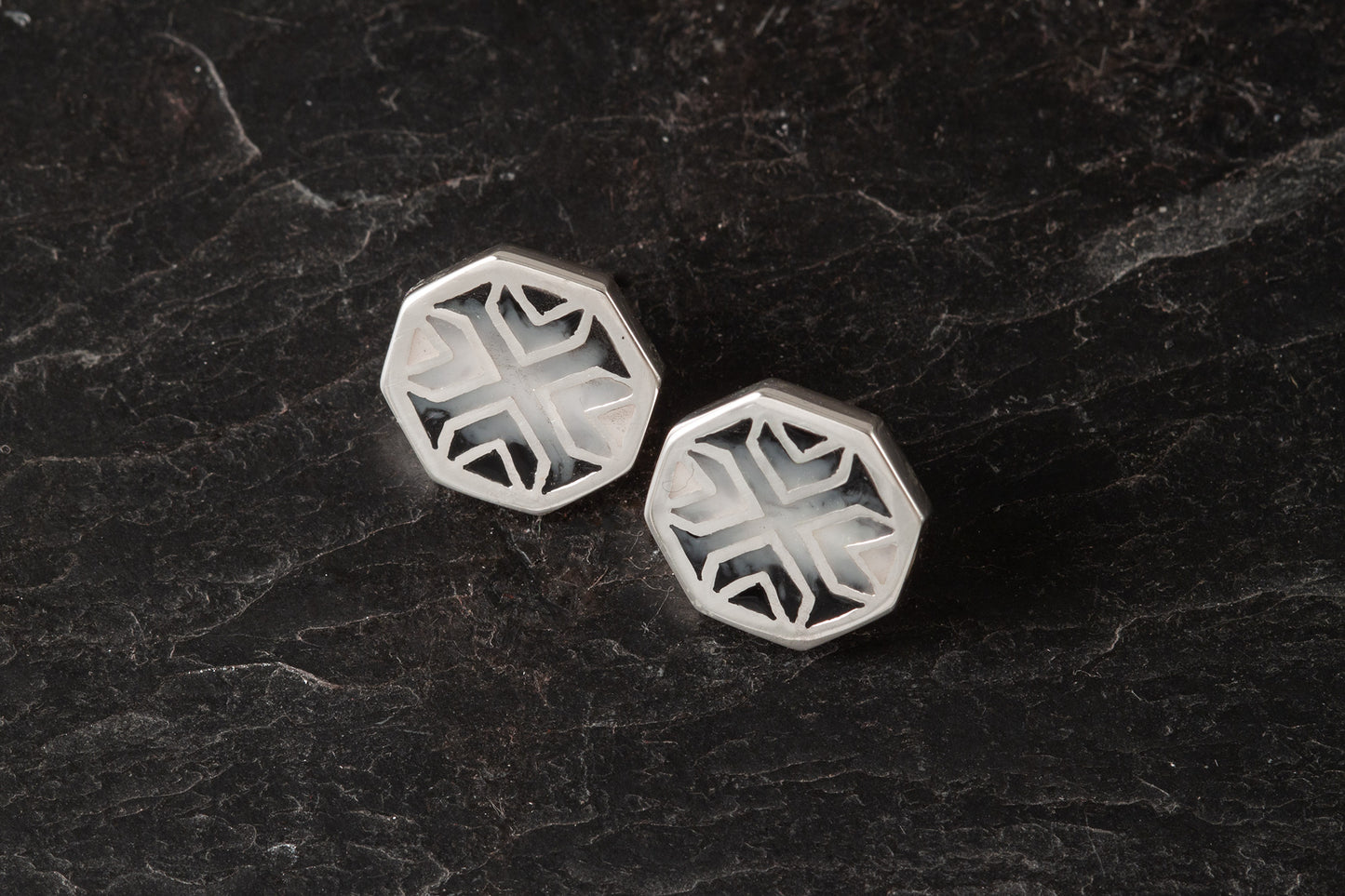 Fara Heart Stud Earrings