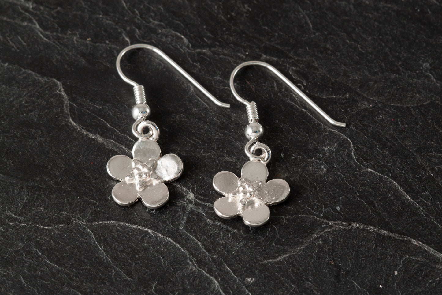 Forget me Not Hook Earrings
