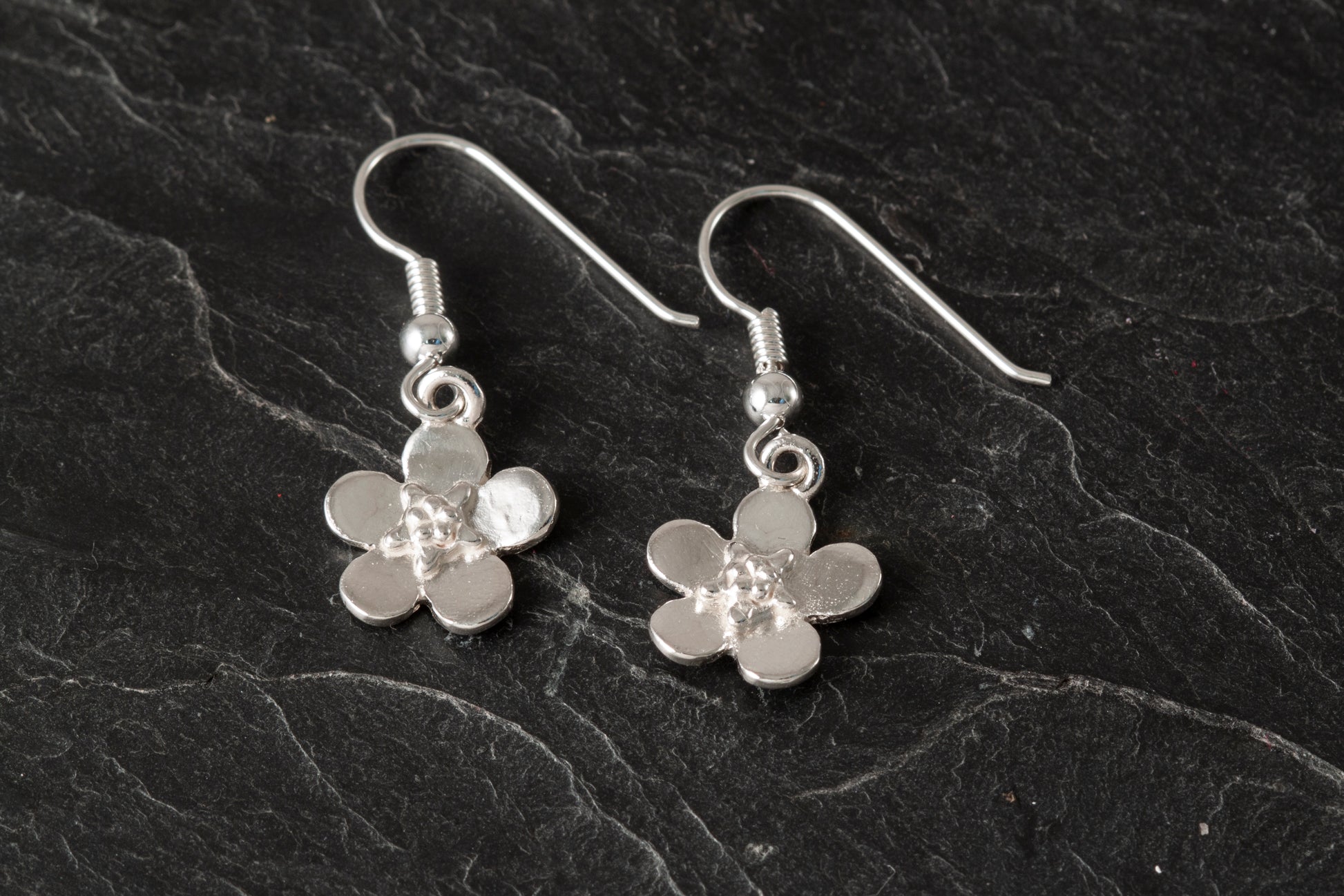 Forget me Not Hook Earrings