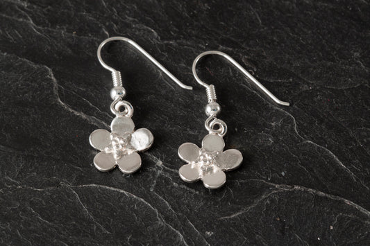 Forget me Not Hook Earrings