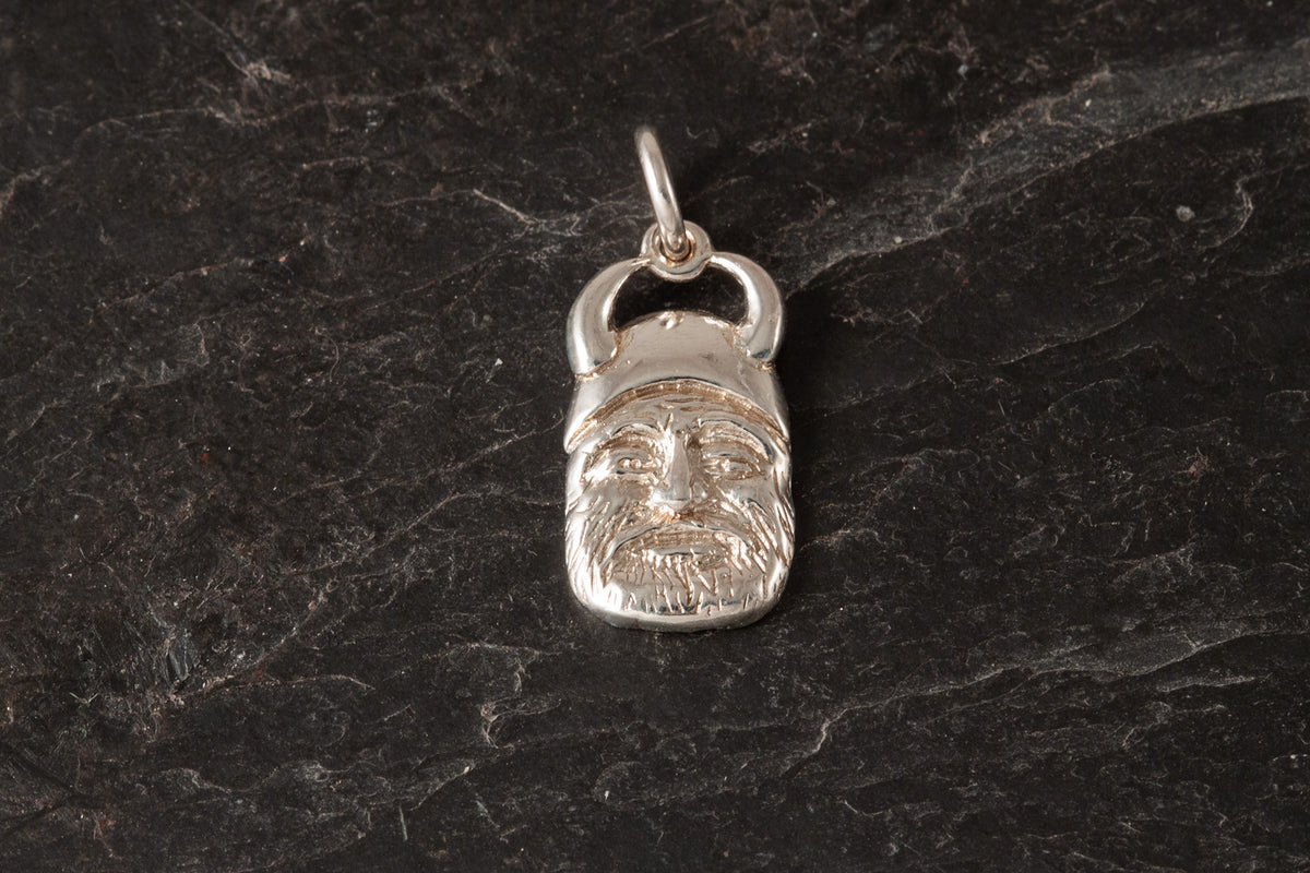 Viking Head Charm