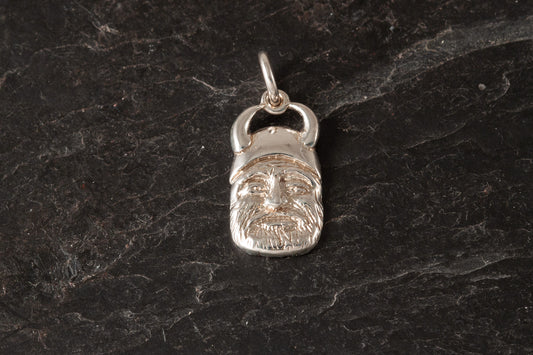 Viking Head Charm