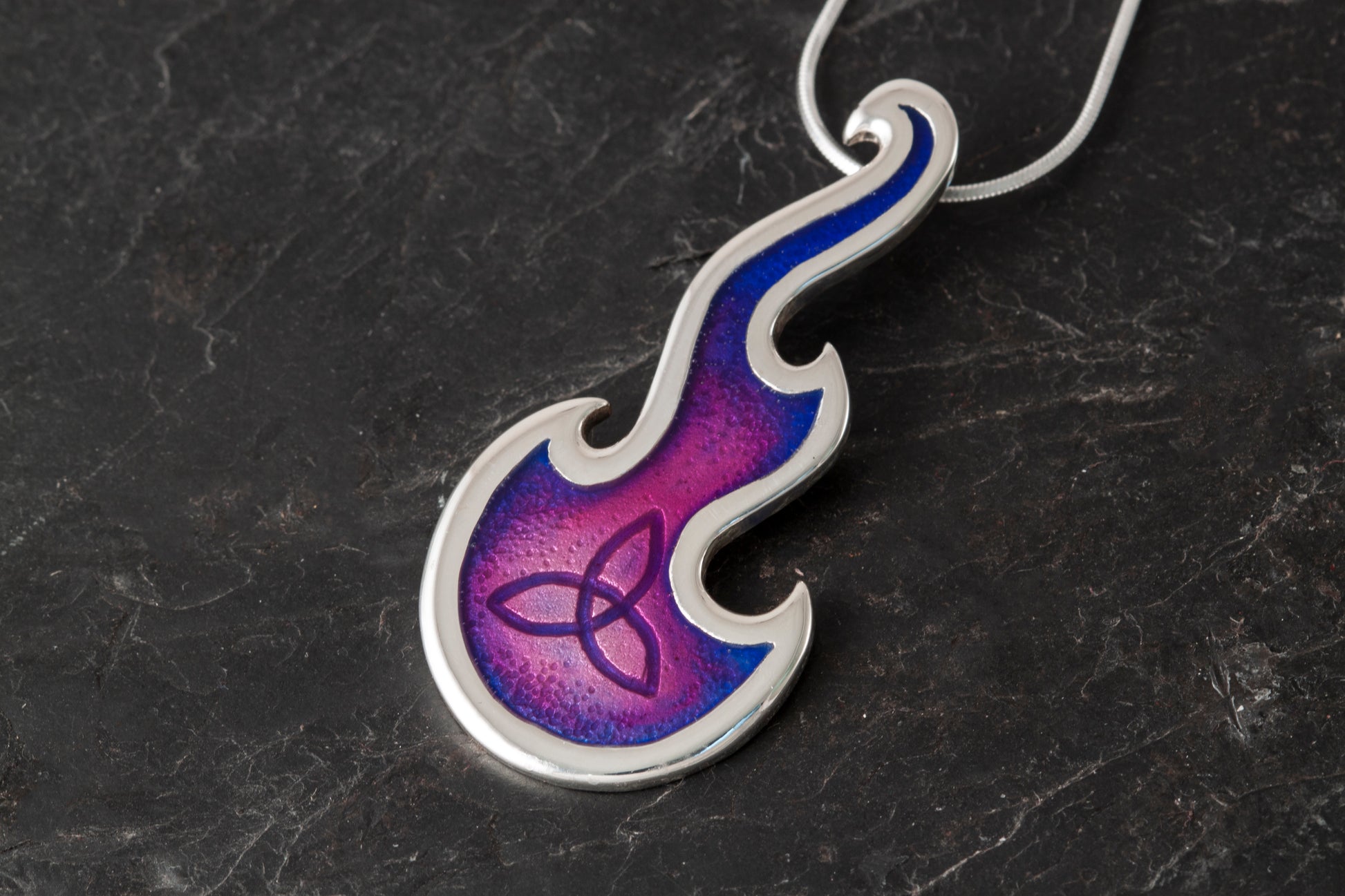 Celtic Fire Large Flame  Pendant | In Stock