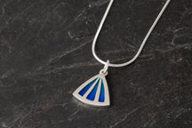 Load image into Gallery viewer, Celtic Fire Triangle Pendant
