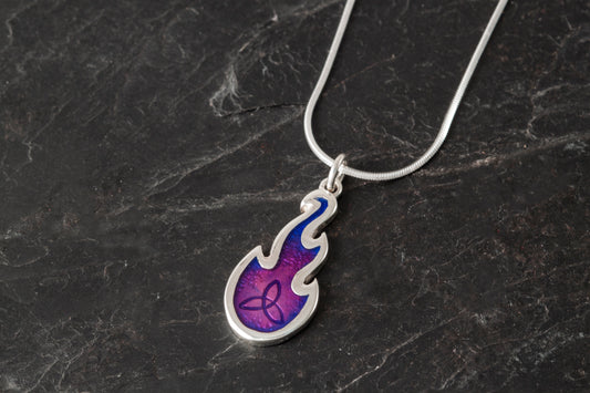 Celtic Fire Small fire pendant