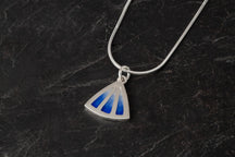 Load image into Gallery viewer, Celtic Fire Triangle Pendant

