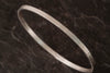 Flat textured bangle