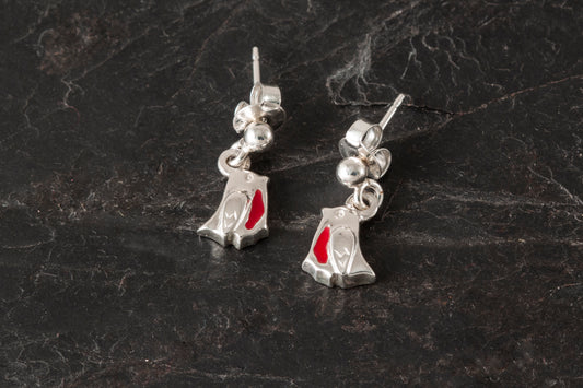Robin drop earrings