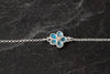 Forget me Not Enamelled Bracelet