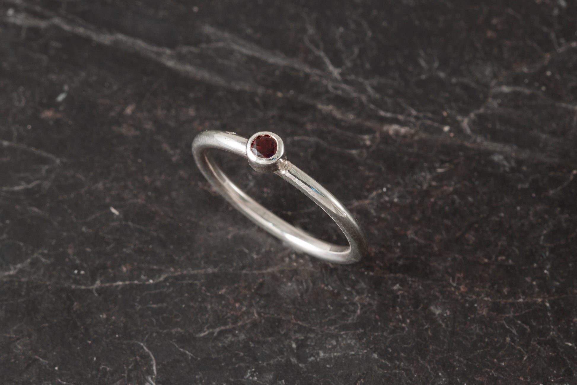 Robin Garnet ring