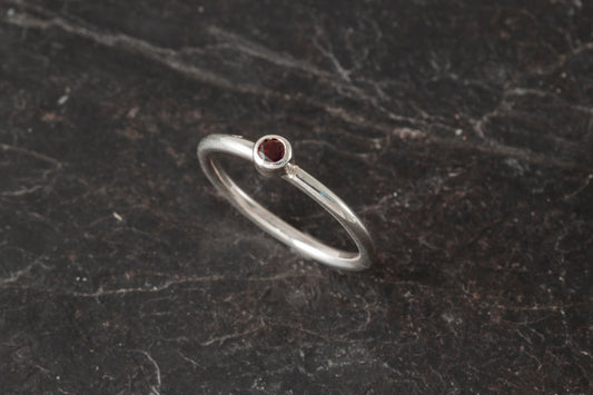Robin Garnet ring