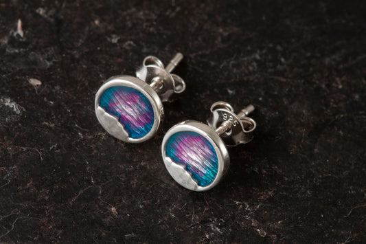 Foula round mini studs