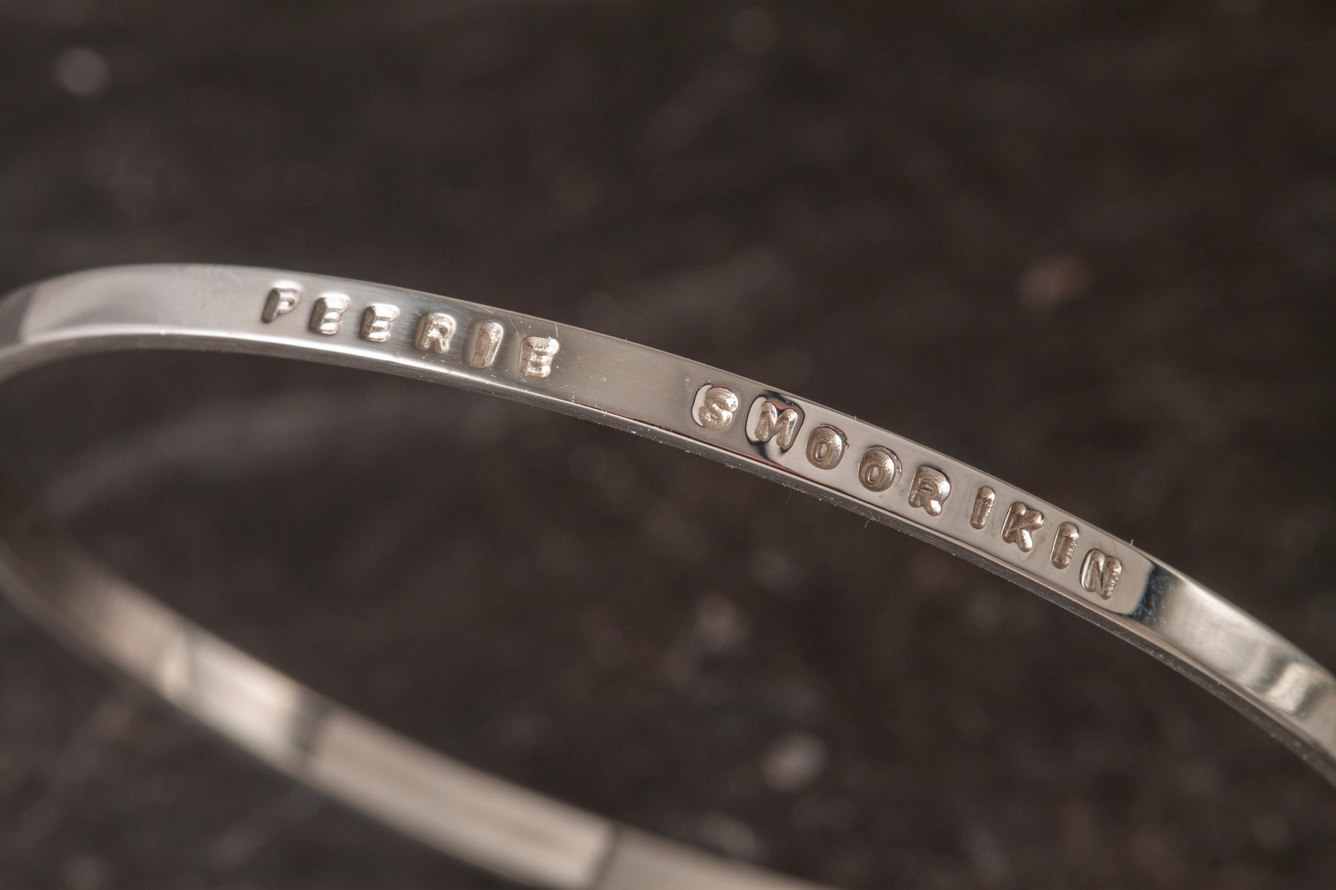 Stamped Bangle