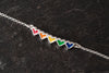 Peerie Smoorikin Bracelet with 5 Hearts