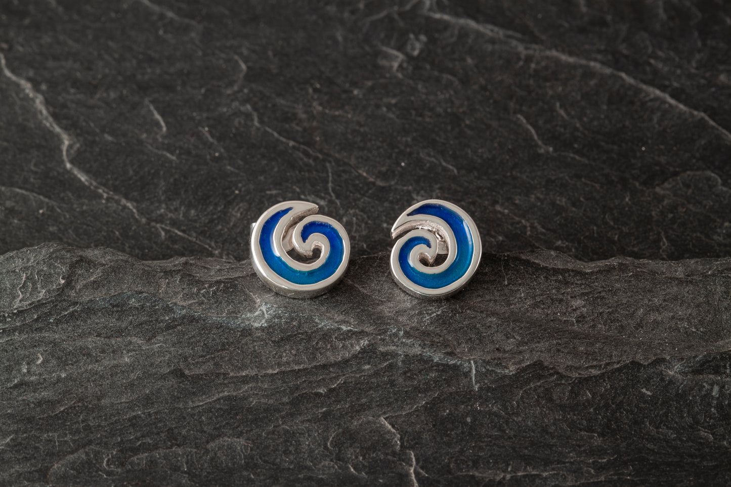 Seascape Mini Wave Studs