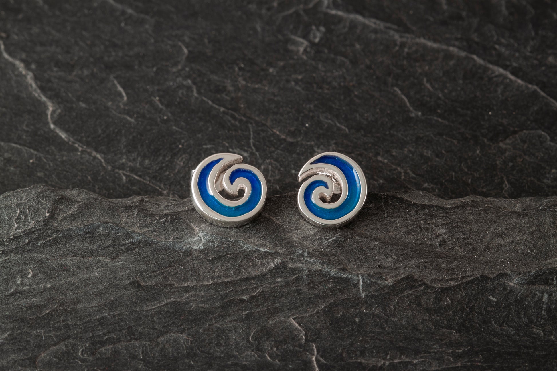 Seascape Mini Wave Studs