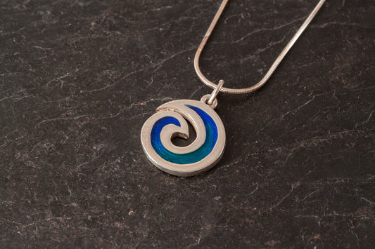 Seascape wave Pendant