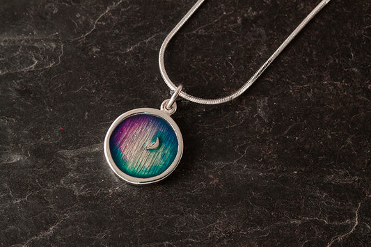 Mirrie Dancers Small Round Pendant