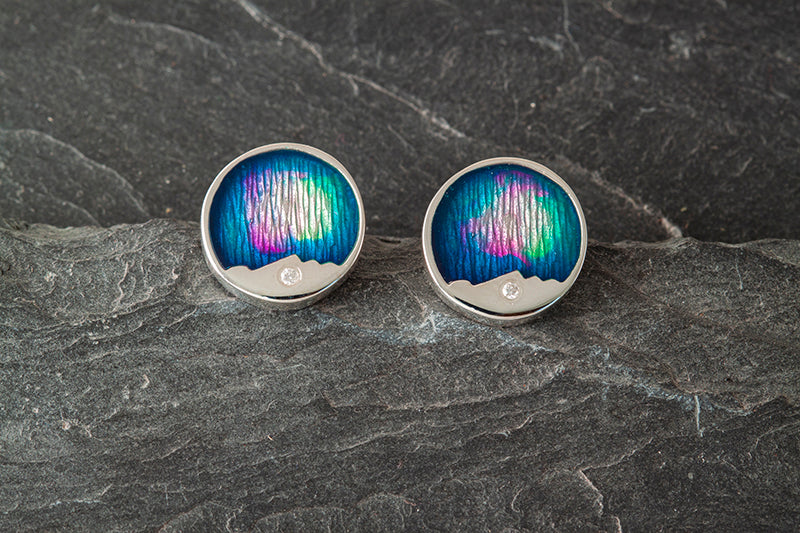 Round Foula earrings | In Stock
