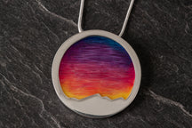 Load image into Gallery viewer, Foula round pendant
