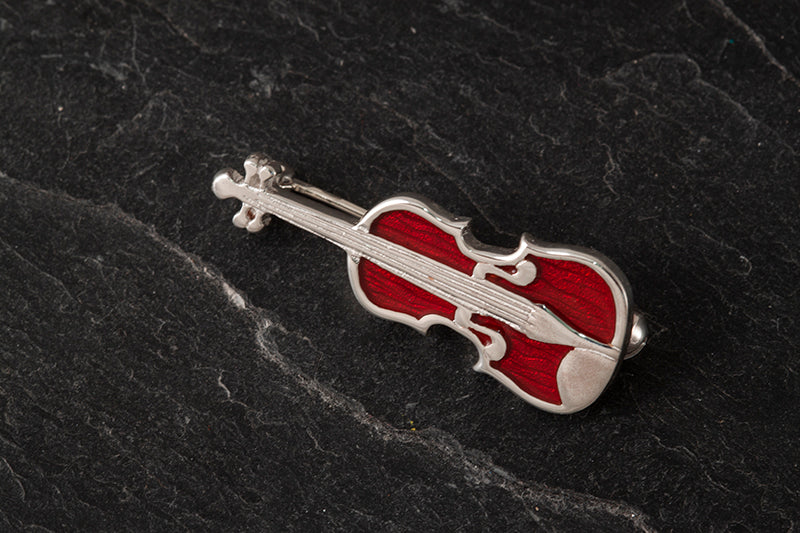 Fiddle Brooch