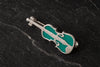 Fiddle Brooch