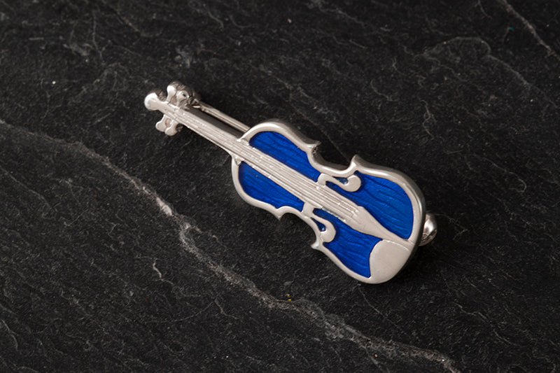 Fiddle Brooch