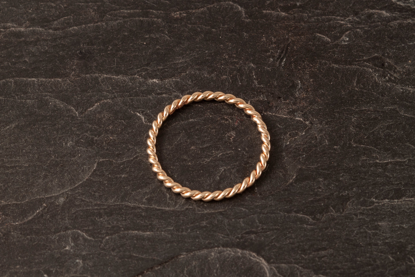 9ct Yellow Gold Twist Wire Ring