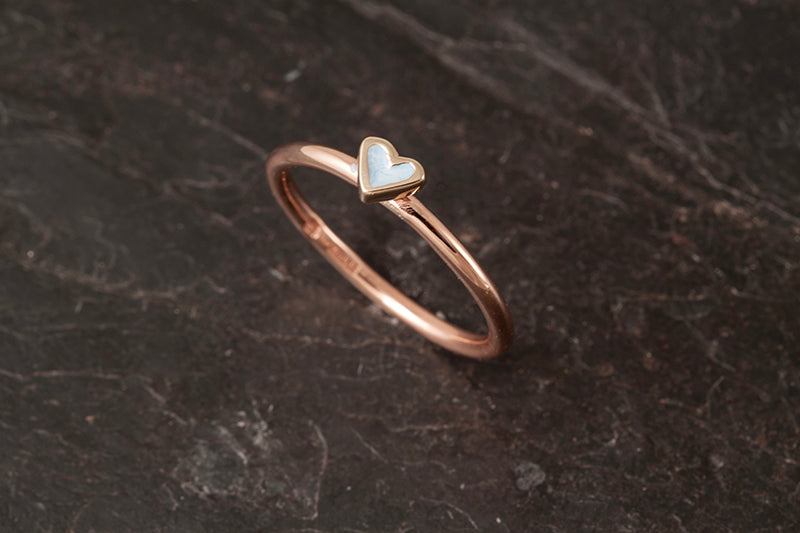 Ashes memorial Peerie Smoorikin ring