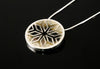 Fara Large round pendant
