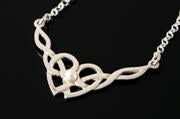 Celtic Pearl Pendant