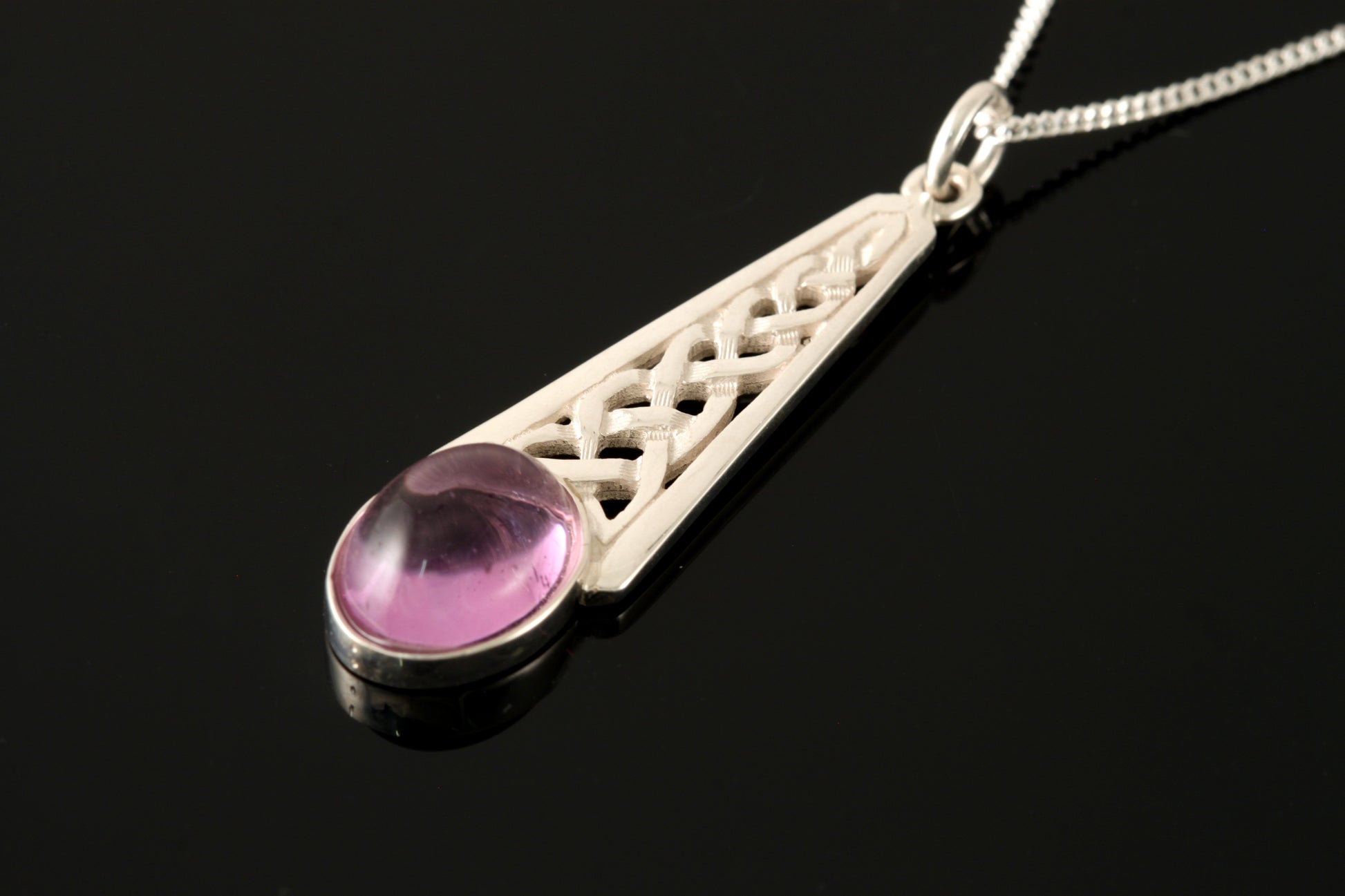 Celtic Amethyst Pendant